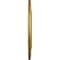 Ekena Millwork Jefferson Ceiling Medallion (Fits Canopies up to 5"), 26 1/2"OD x 3 5/8"ID x 1 1/2"P, Pharaohs Gold CM26JEPGS - alternate 3